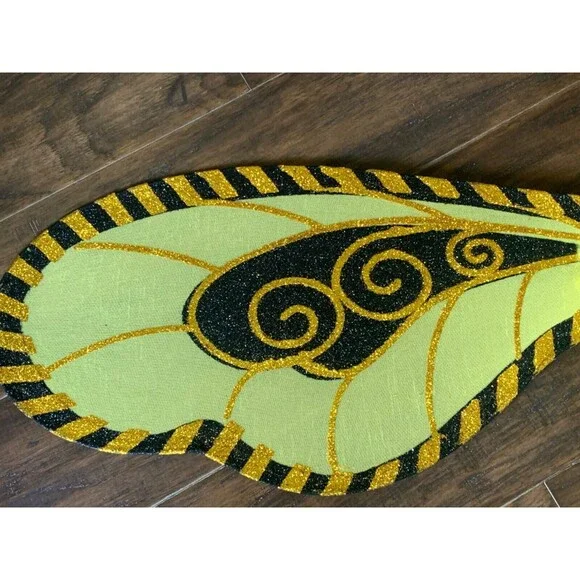 Leg Avenue Bumble Bee Halloween Costume Girls Child Leggings Wings Honey Purse M - Picture 8 of 16